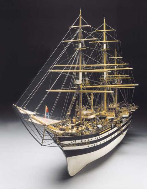 Model lodi Amerigo Vespucci Panart, www.modely-lodi.cz