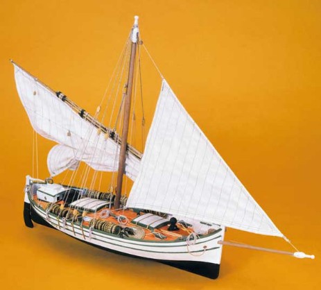 Model lodi, stavebnice Santa Lucia od Mantua