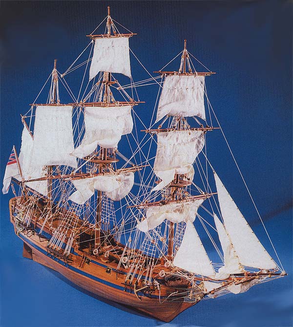 Model lodi Peregrine Galley Sergal, stavebnice www.modely-lodi.cz