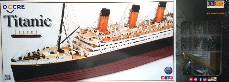 Model lodi RMS Titanic, stavebnice Occre