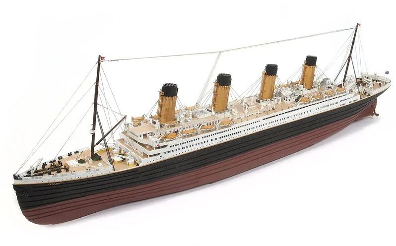 Model lodi RMS Titanic Occre, stavebnice www.modely-lodi.cz