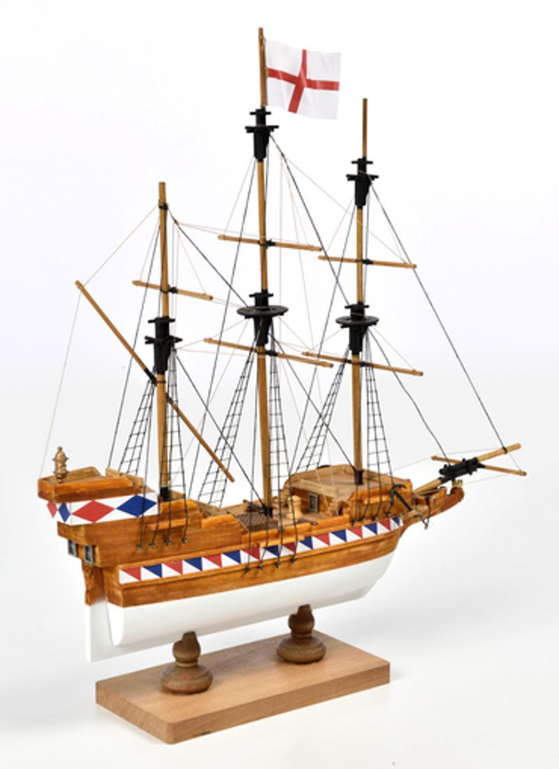Model lodi Elizabethan Galleon - First Step, stavebnice modelu lodi Amati