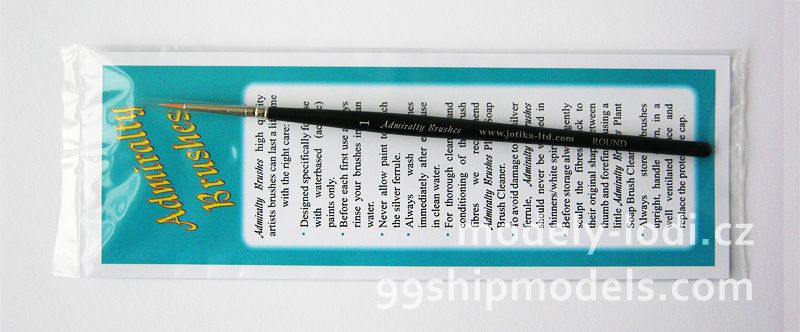 Kulatý štětec 1 Jotika Admiralty Brushes Kulatý štětec 1 Jotika Admiralty Brushes