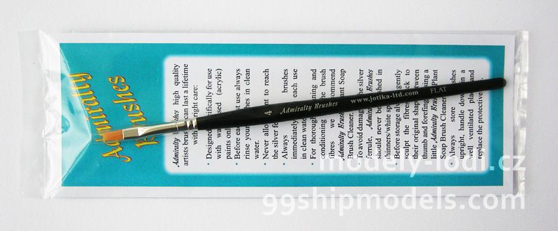 Plochý štětec 4 Jotika Admiralty Brushes Plochý štětec 4 Jotika Admiralty Brushes