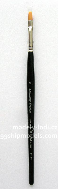 Plochý štětec 4 Jotika Admiralty Brushes