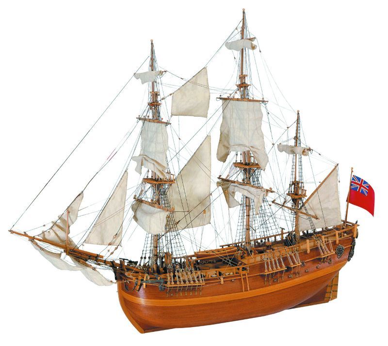 Model lodi Endeavour od Artesania Latina