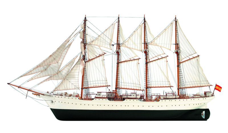 Model lodi Juan Sebastian Elcano od Artesania Latina