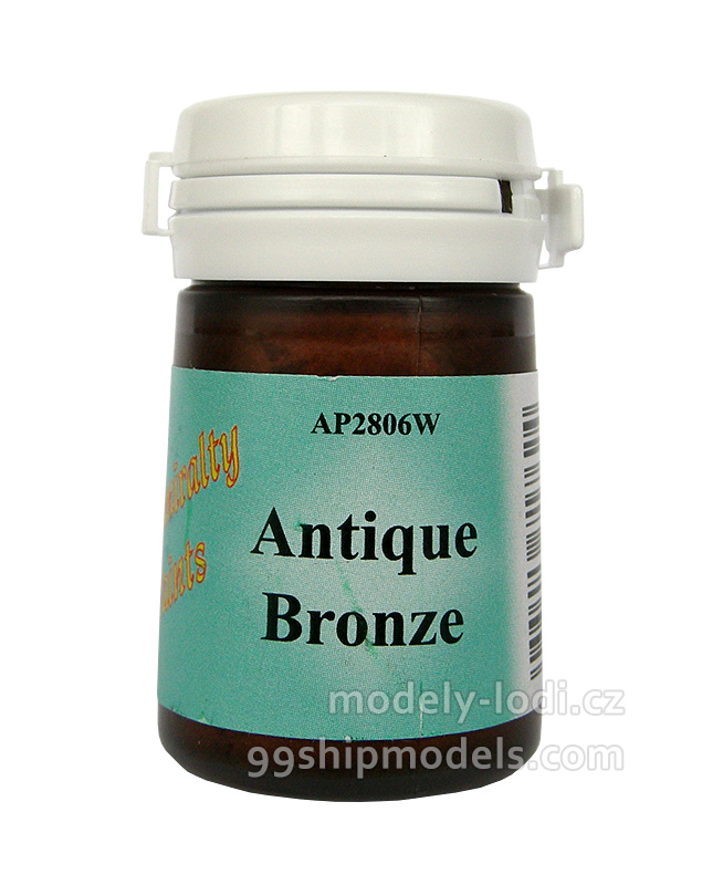 Barva starobylá bronz AP2806W Antique Bronz Admiralty Paints (Caldercraft) pro modely lodí