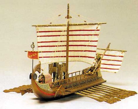 Model lodi Caesar Mantua, www.modely-lodi.cz
