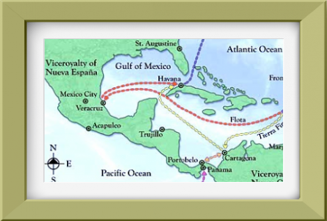 Karibská trasa konvojů galeon