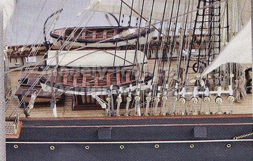 Model lodi Cutty Sark, stavebnice Artesania Latina