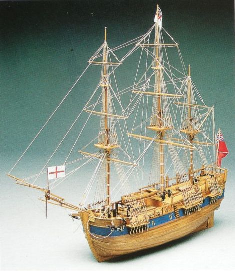 Model lodi Endeavour MM774 Mantua, www.modely-lodi.cz