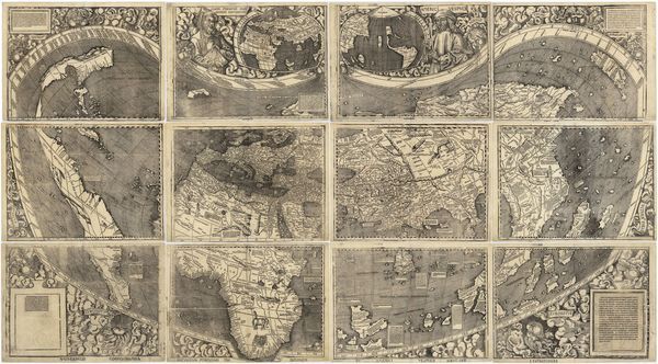Historická mapa světa 1507 MP127 Historická mapa světa 1507 MP127