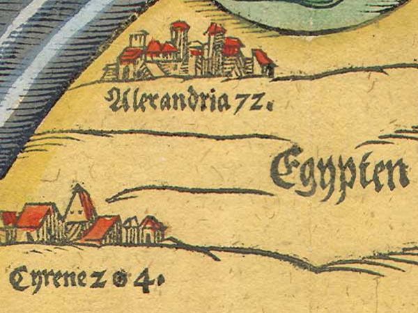 Historická mapa světa 1581 MP109 Historická mapa světa 1581 MP109