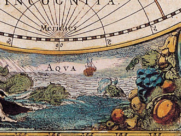 Historická mapa světa 1630 MP133 Historická mapa světa 1630 MP133
