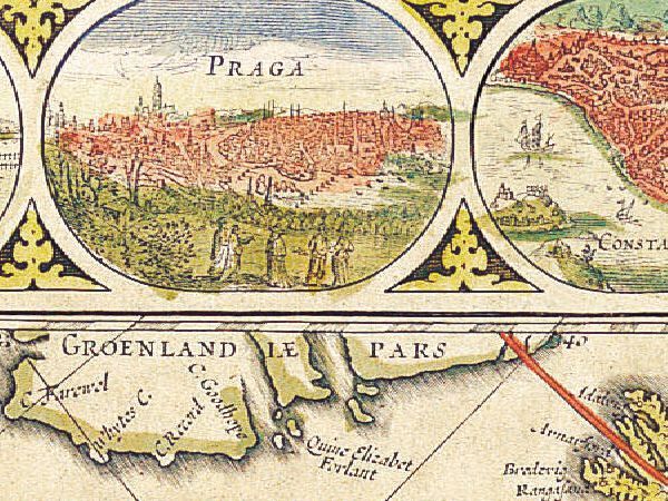 Historická mapa Evropy 1650 MP144 Historická mapa Evropy 1650 MP144