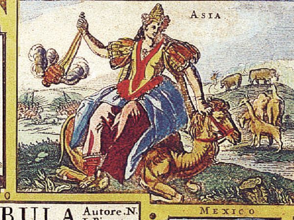 Historická mapa světa 1652 MP140 Historická mapa světa 1652 MP140