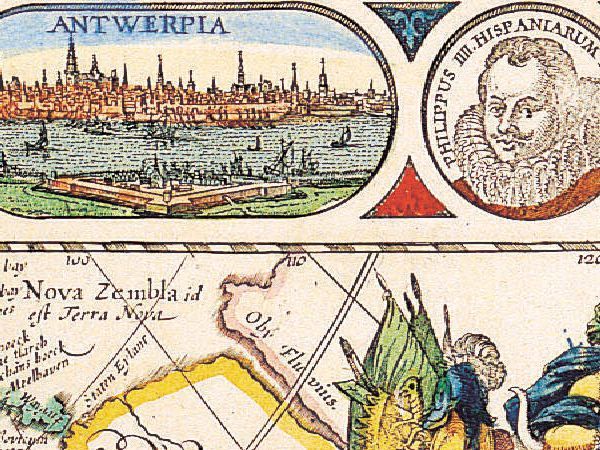 Historická mapa Evropy 1658 MP145 Historická mapa Evropy 1658 MP145