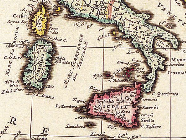 Historická mapa Evropy 1700 MP146 Historická mapa Evropy 1700 MP146
