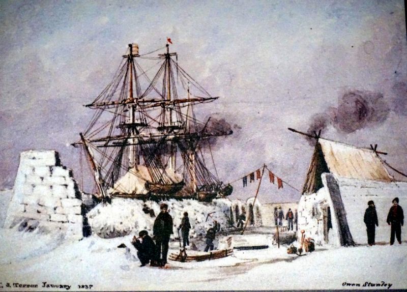 Artefakty Franklinovy výpravy (S Modely-lodí.cz za lodí HMS Terror) Artefakty Franklinovy výpravy (S Modely-lodí.cz za lodí HMS Terror)