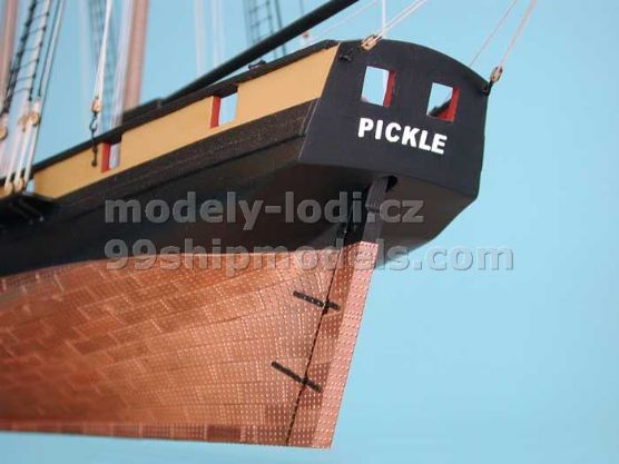 Model lodi Pickle Jotika, stavebnice www.modely-lodi.cz