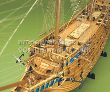 Model lodi Vasa, stavebnice Sergal