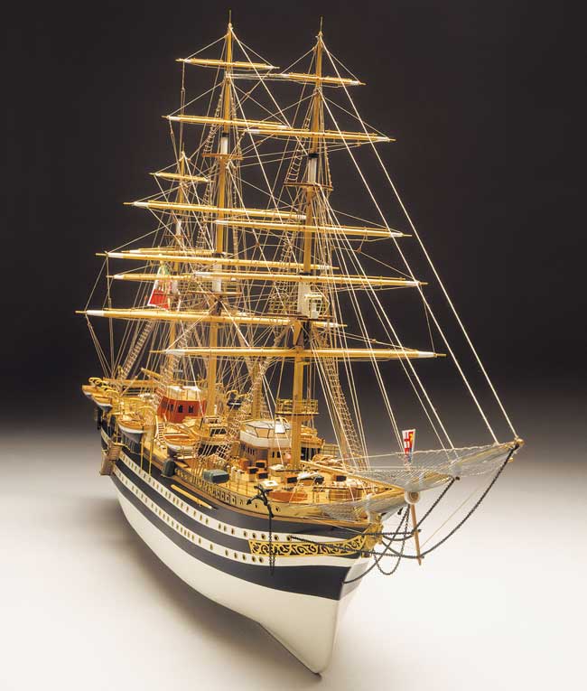 Model lodi Amerigo Vespucci, stavebnice Mantua