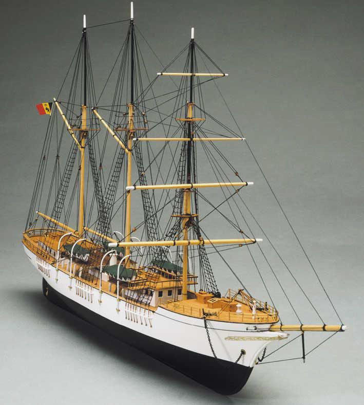 Model lodi Mercator  Mantua, stavebnice www.modely-lodi.cz