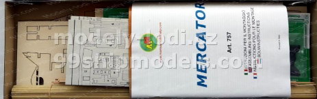 Model lodi  Mercator, stavebnice Mantua MM757 - obsah balení