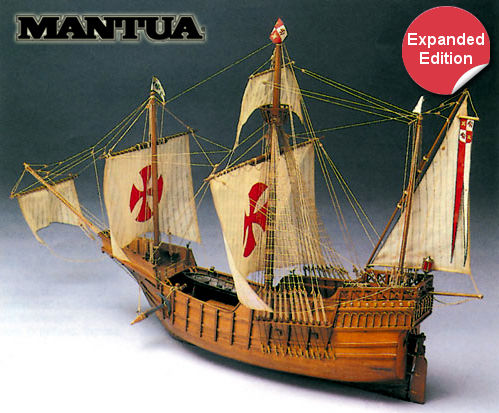 Model lodi Santa Maria Mantua MM775, stavebnice www.modely-lodi.cz