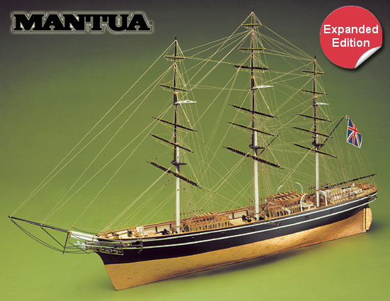 Model lodi Cutty Sark Sergal, stavebnice www.modely-lodi.cz