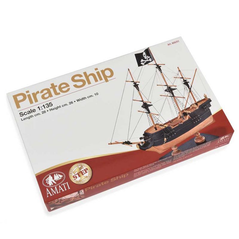 Model lodi Pirateship - First Step, stavebnice modelu lodi Amati