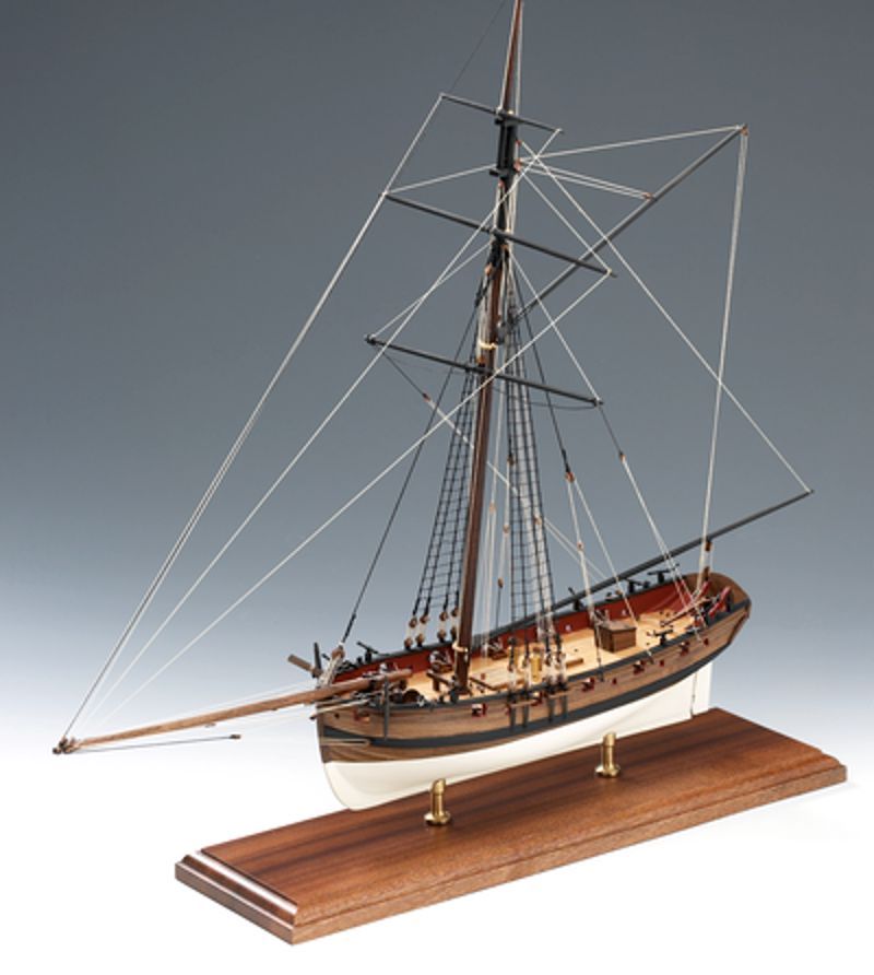 Model lodi Lady Nelson, stavebnice modelu lodi Amati