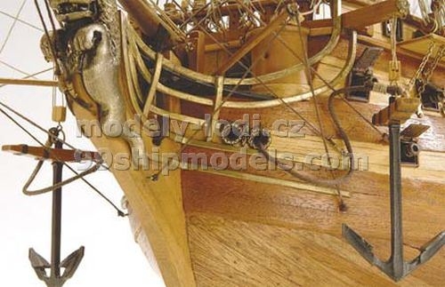 Model lodi San Juan Nepomuceno, stavebnice Artesania Latina