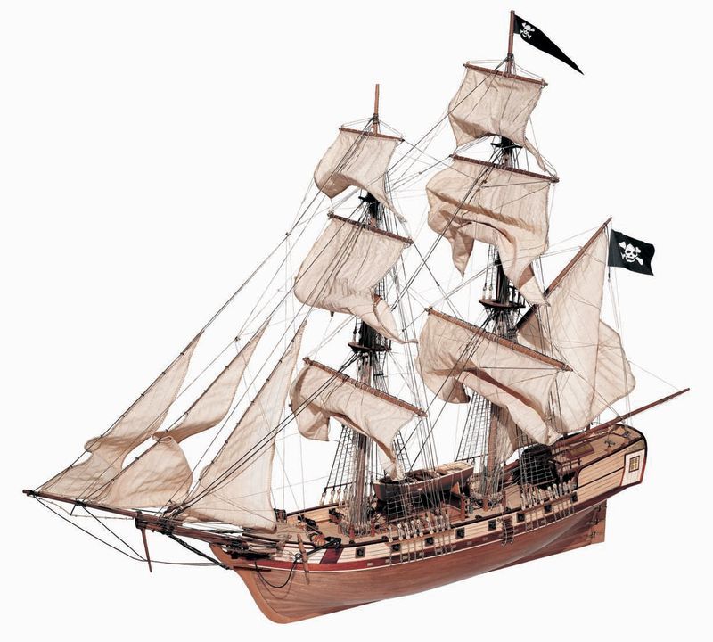 Model lodi Occre Corsair Model lodi Occre Corsair