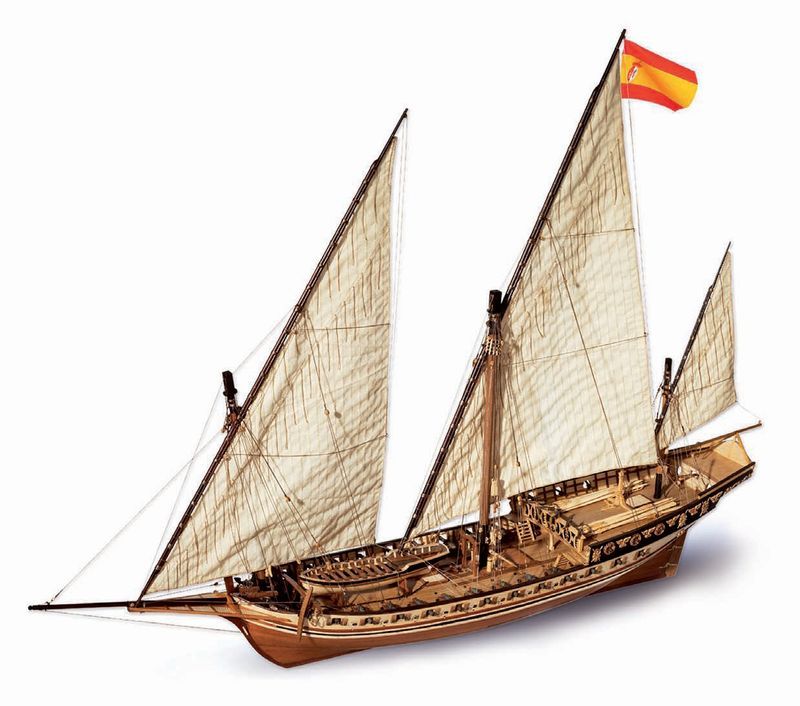 Model lodi Cazador, stavebnice Occre Model lodi Cazador, stavebnice Occre