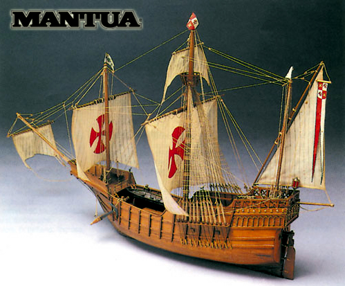 Model lodi Santa Maria Mantua MM775, stavebnice www.modely-lodi.cz