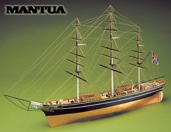 Model lodi Cutty Sark Sergal, stavebnice www.modely-lodi.cz