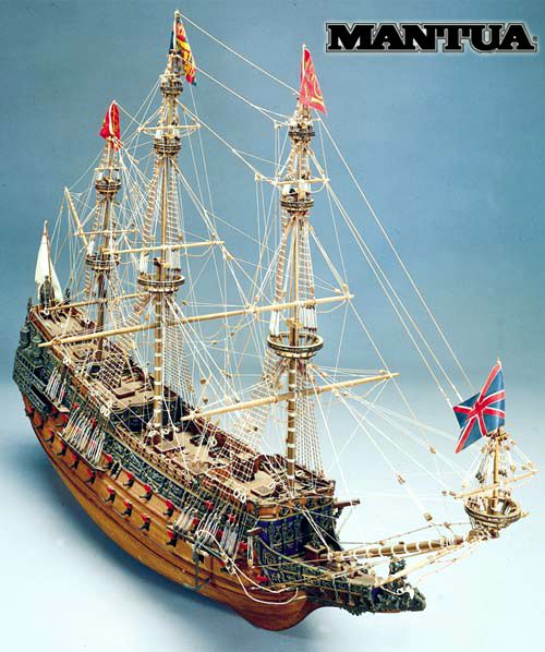 Model lodi Sovereign Royal Sergal, stavebnice www.modely-lodi.cz