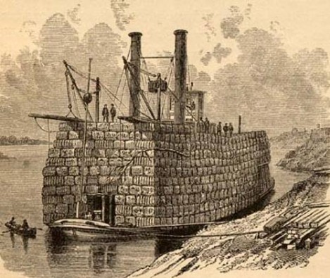 Náklad bavlny. King of The Mississippi. Modely-lodí.cz