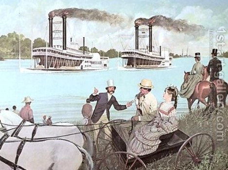 Plolečenský život. King of The Mississippi. Modely-lodí.cz