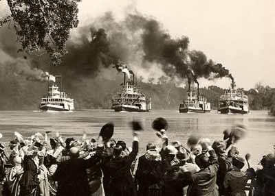 Závody. King of The Mississippi. Modely-lodí.cz