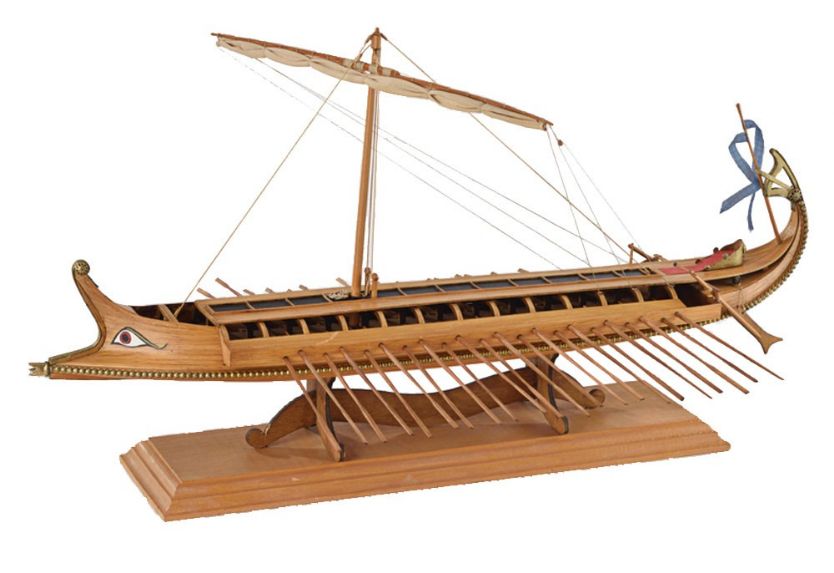 Model lodi řecká biréma, stavebnice modelu lodi Amati