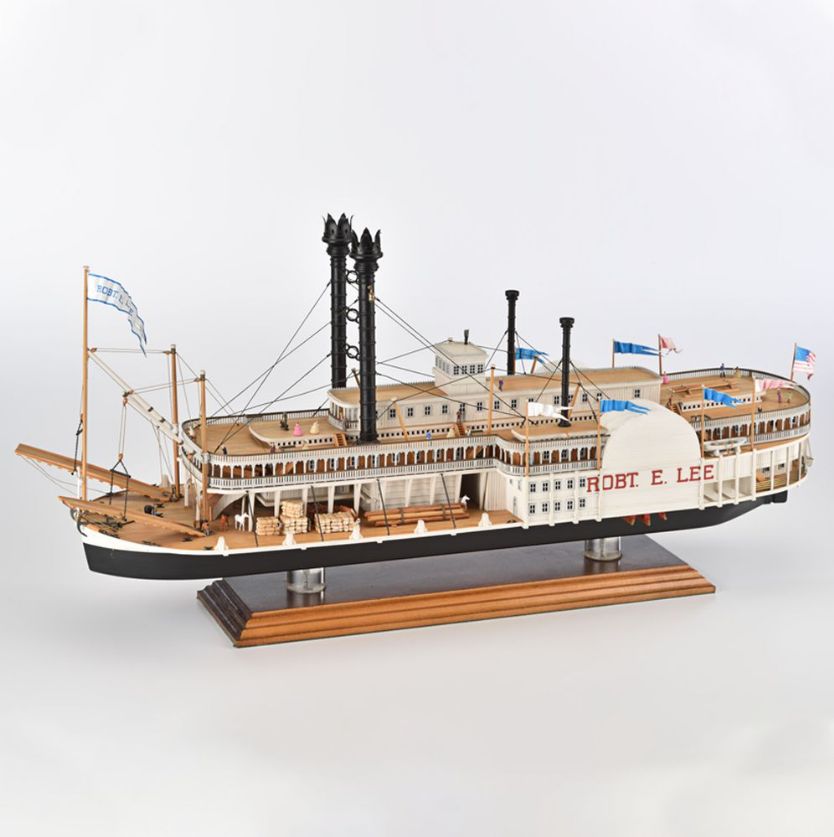 Model lodi Robert E. Lee, stavebnice modelu lodi Amati