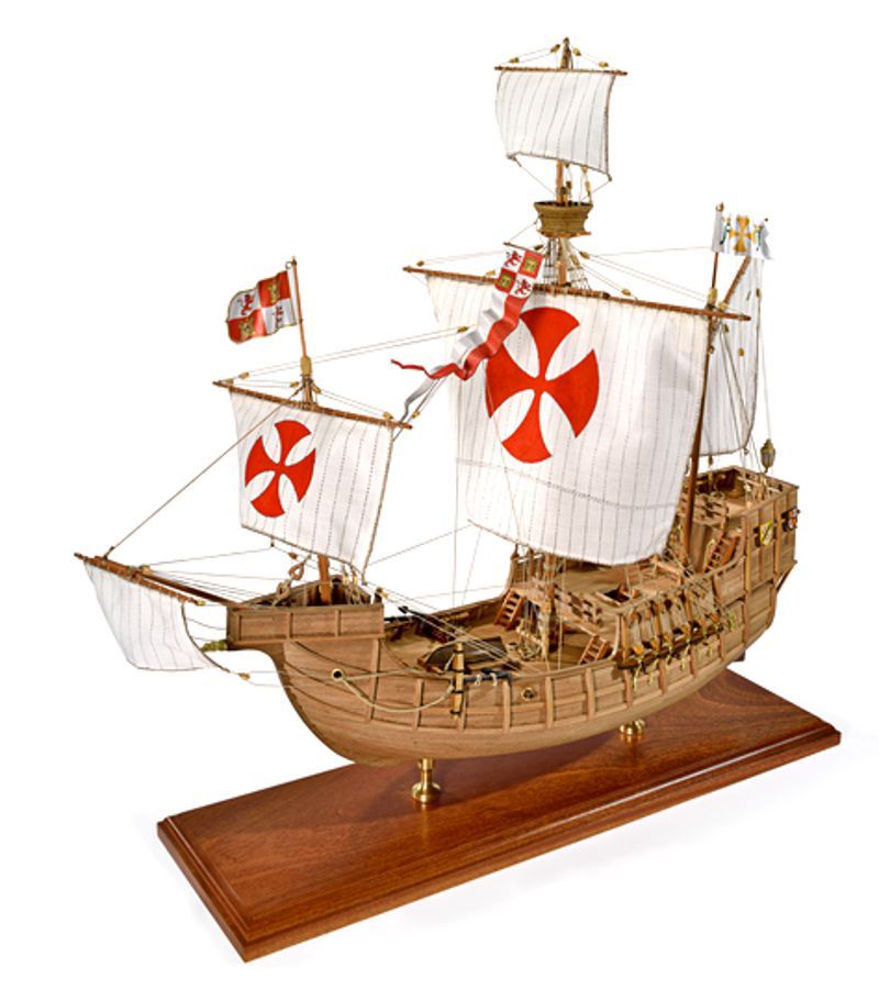 Model lodi Santa Maria, stavebnice modelu lodi Amati