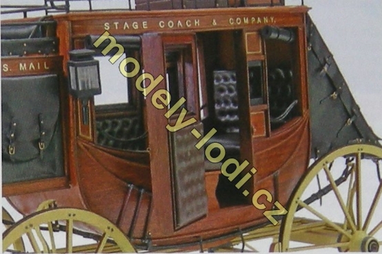 Model - stavebnice Stage Coach Artesania Latina