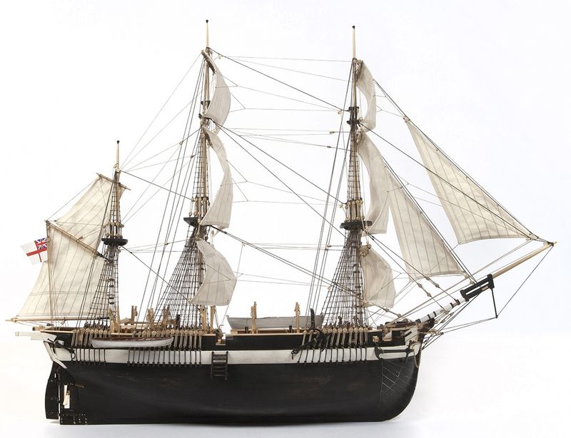 Model lodi HMS Terror, Occre
