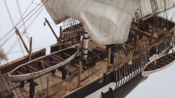 Model lodi HMS Terror, stavebnice modelu lodi Occre
