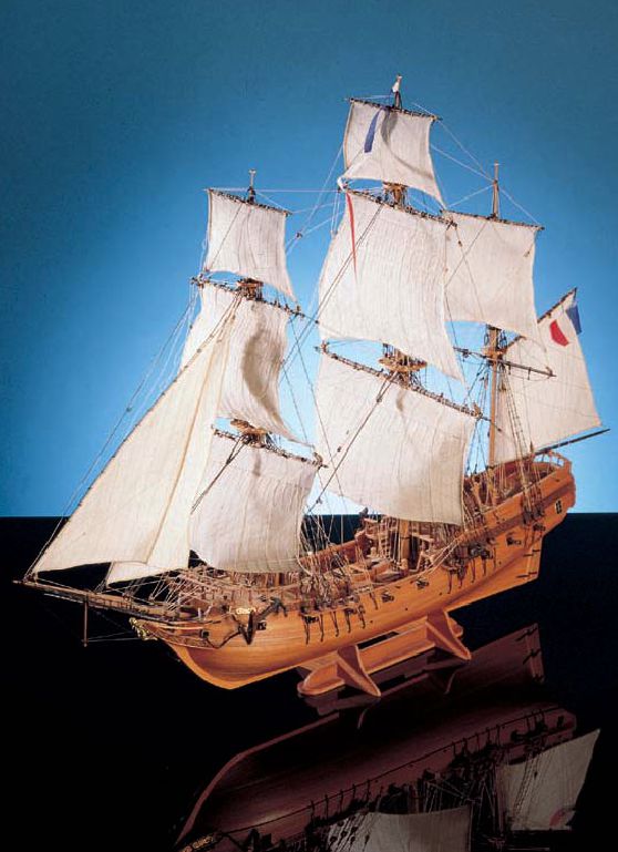 Model lodi Tonnant Corel, www.modely-lodi.cz