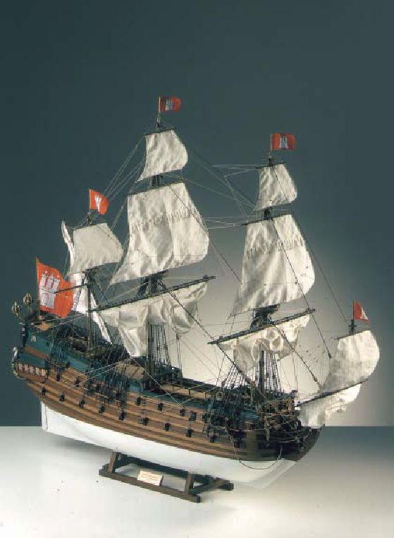 Model lodi Wappen von Hamburg Corel, www.modely-lodi.cz